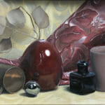 <em>"Mauve Vase"</em>, Oil on Canvas, by Kevin Wyderka